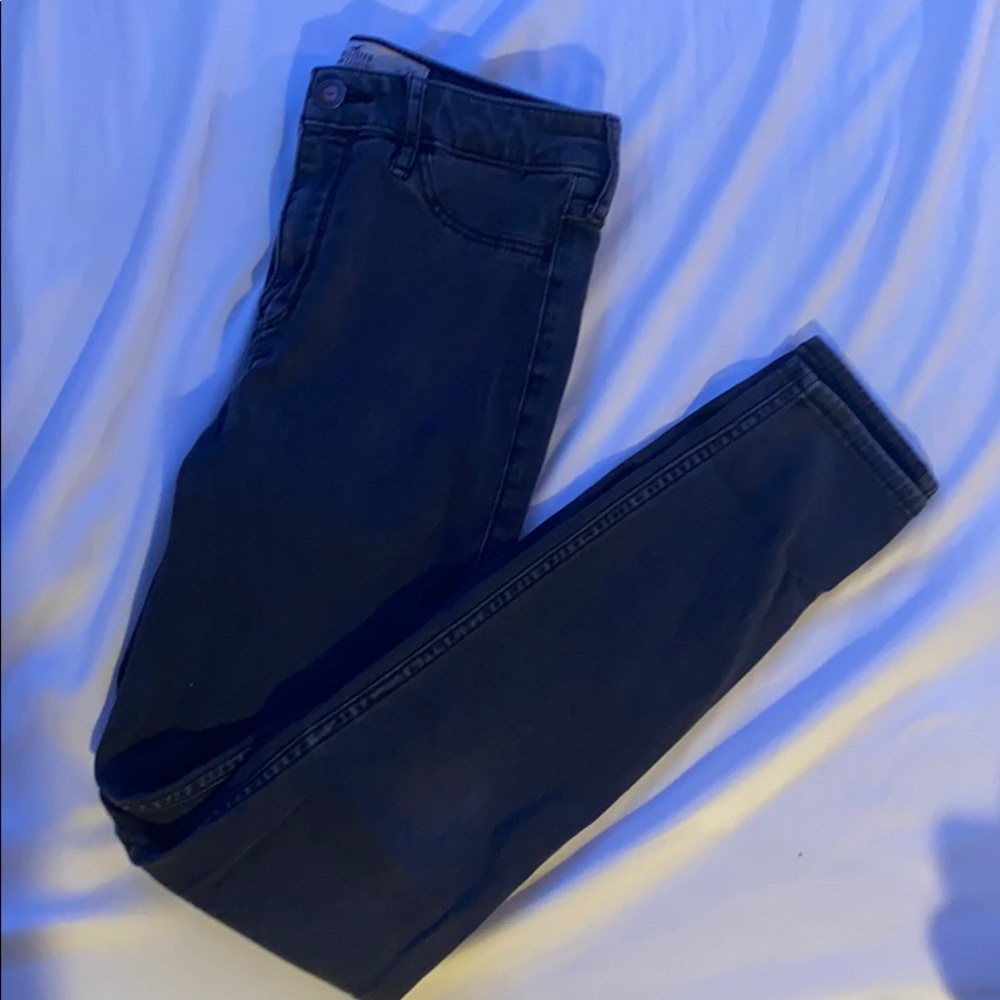Hollister Black High Rise Jean Leggings